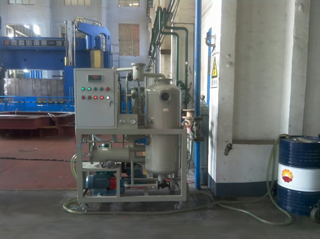 黑龙江机床公司订购-液压油真空滤油机